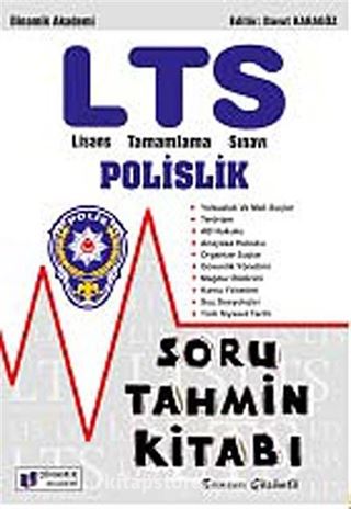 LTS Lisans Tamamlama Sınavı Polislik Soru Tahmin Kitabı Tamamı Çözümlü