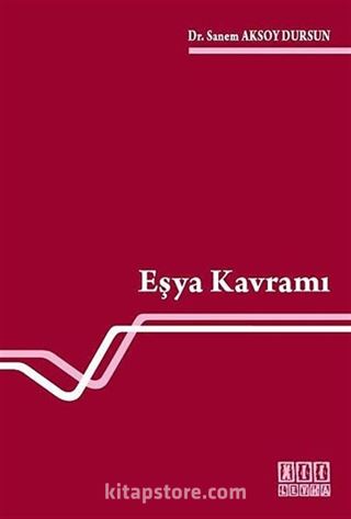 Eşya Kavramı