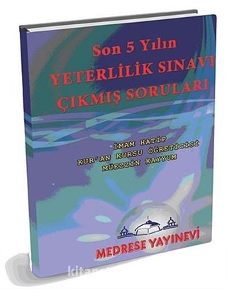 Son 5 Yılın Yeterlilik Sınavı Çıkmış Soruları