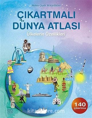 Çıkartmalı Dünya Atlası / Ülkelerin Özellikleri