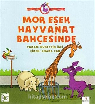 Mor Eşek Hayvanat Bahçesinde