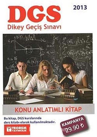 2013 DGS Konu Anlatımlı Kitap