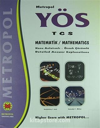 YÖS Matematik Konu Anlatımlı - Örnek Çözümlü