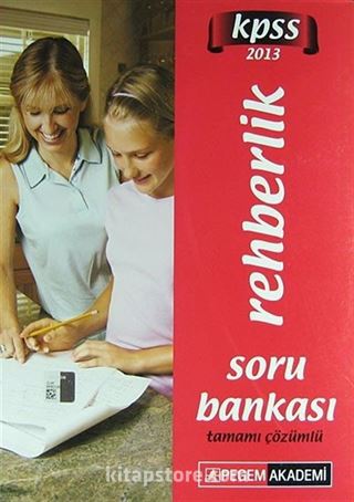 2013 KPSS Rehberlik Soru Bankası Tamamı Çözümlü