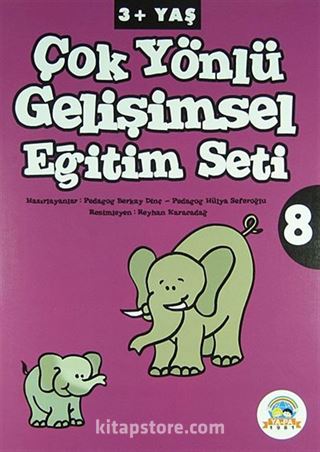 Çok Yönlü Gelişimsel Eğitim Seti 8 (3 Yaş)