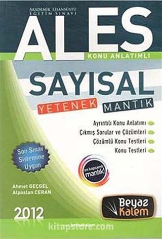 2012 ALES Konu Anlatımlı Sayısal Yetenek Mantık