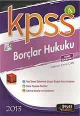 2013 KPSS A Borçlar Hukuku