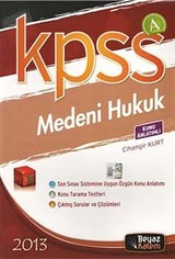 2013 KPSS A Medeni Hukuk Konu Anlatımlı