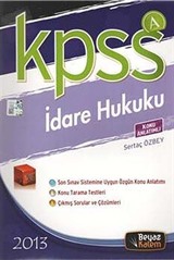 2013 KPSS İdare Hukuku Konu Anlatımlı