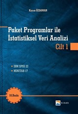 Paket Programlar ile İstatistiksel Veri Analizi Cilt 1