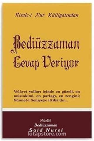 Bediüzzaman Cevap Veriyor - Orta Boy (Kod:403)