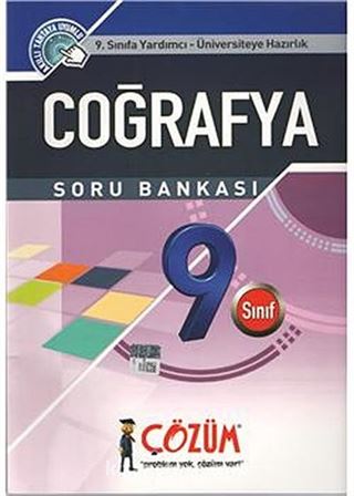 9. Sınıfa Yardımcı - Üniversiteye Hazırlık / Coğrafya Soru Bankası