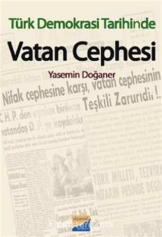 Türk Demokrasi Tarihinde Vatan Cephesi