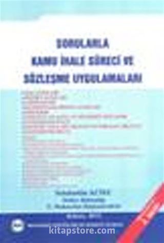 Sorularla Kamu İhale Süreci ve Sözleşme Uygulamaları (CD'li)