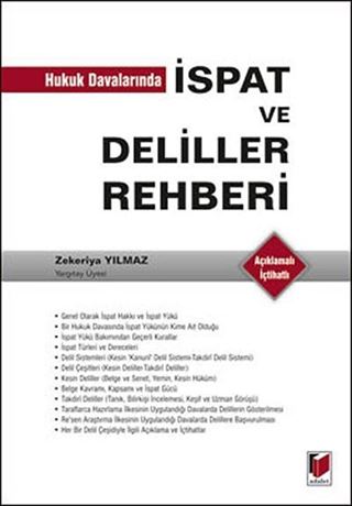 Hukuk Davalarında İspat ve Deliller Rehberi