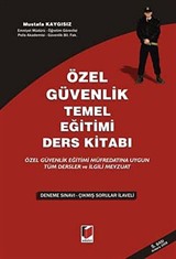 Özel Güvenlik Temel Eğitimi Ders Kitabı