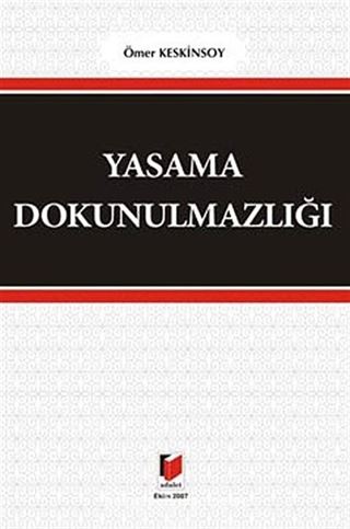 Yasama Dokunulmazlığı