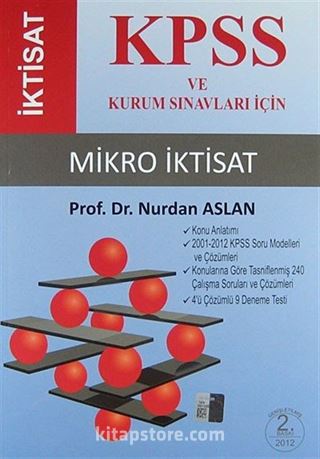 KPSS ve Kurum Sınavları İçin Mikro İktisat