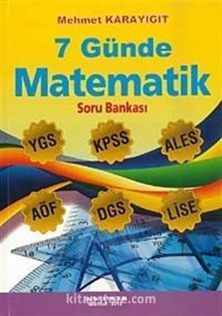 7 Günde Matematik - Soru Bankası