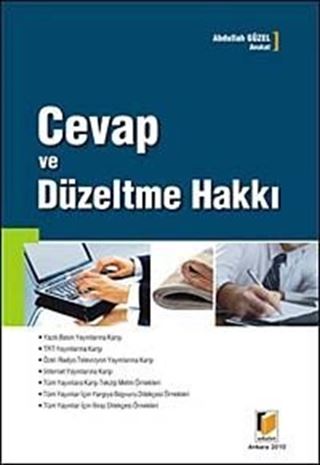 Cevap ve Düzeltme Hakkı