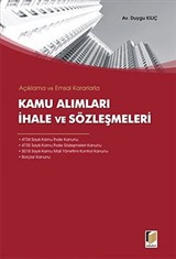 Kamu Alımları İhale ve Sözleşmeleri