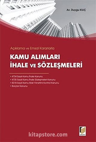 Kamu Alımları İhale ve Sözleşmeleri