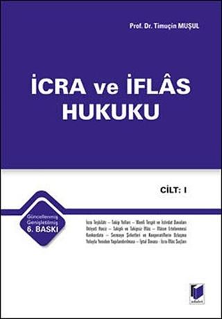 İcra ve İflas Hukuku (2 Cilt)