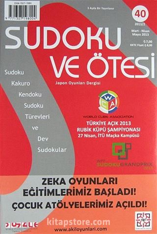 Sudoku ve Ötesi 40