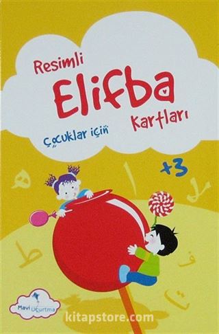 Resimli Elifba Kartları Çocuklar İçin (Cep Boy)