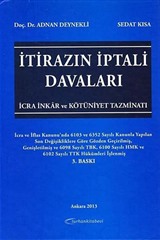 İtirazın İptali Davaları