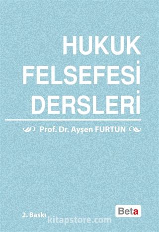 Hukuk Felsefesi Dersleri