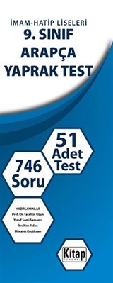 9. Sınıf Arapça Yaprak Test / İmam-Hatip Liseleri