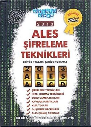 2013 Ales Şifreleme Teknikleri