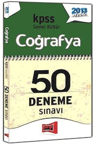 2013 KPSS Genel Kültür Coğrafya / 50 Deneme Sınavı