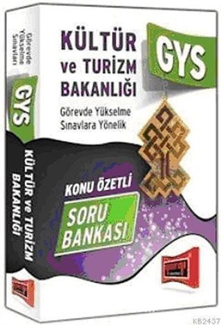 GYS Kültür ve Turizm Bakanlığı Konu Özetli Soru Bankası