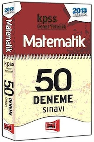 KPSS Genel Yetenek Matematik / 50 Deneme Sınavı