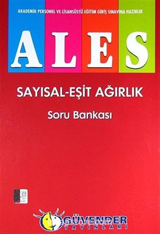 ALES Sayısal - Eşit Ağırlık Soru Bankası