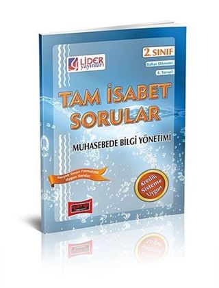 AÖF 2. Sınıf Bahar Dönemi 4. Yarıyıl Muhasebe Bilgi Yönetimi Tam İsabet Sorular (Cep Boy)