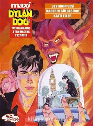 Maxi Dylan Dog Sayı: 5 Şeytanın Sesi - Kaderin Gölgesinde - Katil Eller