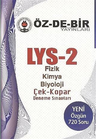 LYS-2 Fizik Kimya Biyoloji Çek-Kopar Deneme Sınavları