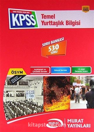 2015 KPSS Temel Yurttaşlık Bilgisi Soru Bankası (Kod:1055)