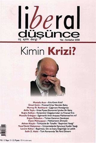 Sayı: 51-52 Yaz-Sonbahar 2008 / Liberal Düşünce Üç Aylık Dergi