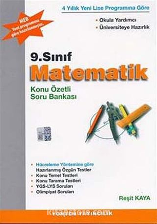 9. Sınıf Matematik Konu Özetli Soru Bankası