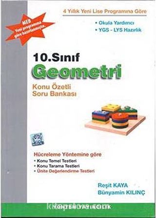 10. Sınıf Geometri Konu Özetli Soru Bankası