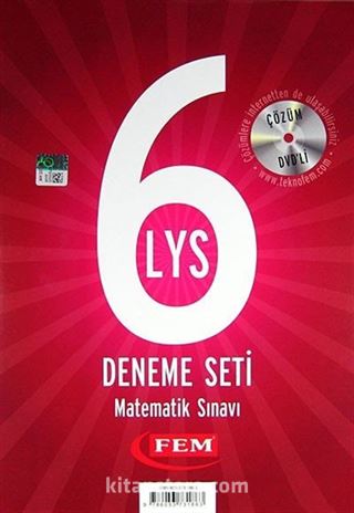 6 LYS Deneme Seti / Matematik Sınavı (Çözüm DVD'li)