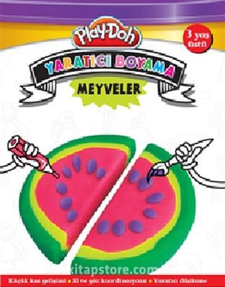 Play-Doh Yaratıcı Boyama - Meyveler