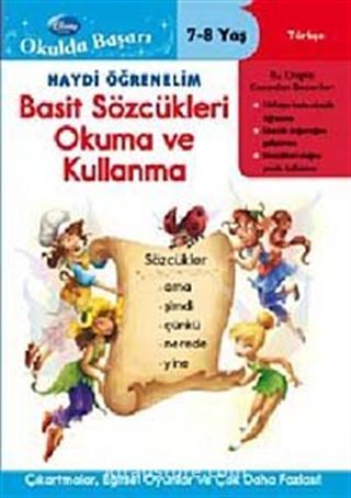 Haydi Öğrenelim Basit Sözcükleri Okuma ve Kullanma (7-8 Yaş) (Fairies)