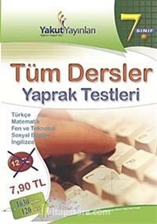 Tüm Dersler Yaprak Testleri 7. Sınıf