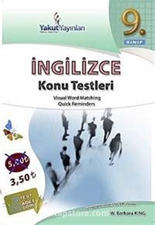 9.Sınıf İngilizce Konu Testleri