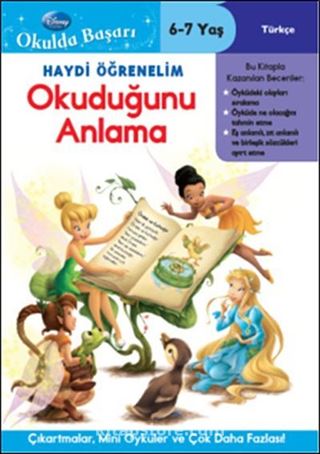 Haydi Öğrenelim Okuduğunu Anlama 6-7 Yaş / Disney Okulda Başarı 17(Tinkerbell)